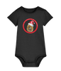 Tis the Season to Be Stubborn: Red Chow Chow Baby's Christmas Bodysuit