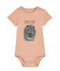 Adorable Blue Chow Chow Baby Bodysuit – Perfect for Little Dog Lovers