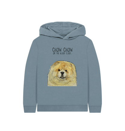 Stone Blue Fawn Chow Chow Children's Hoodie