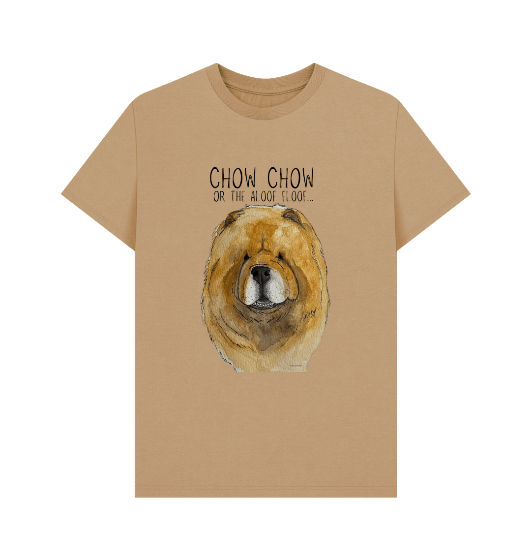 Sand Red Chow Chow Men's T Shirt