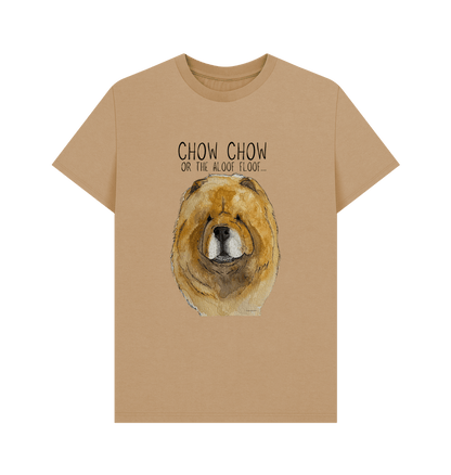 Sand Red Chow Chow Men's T Shirt