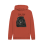 Rust Black Chow Chow Men's Hoodie