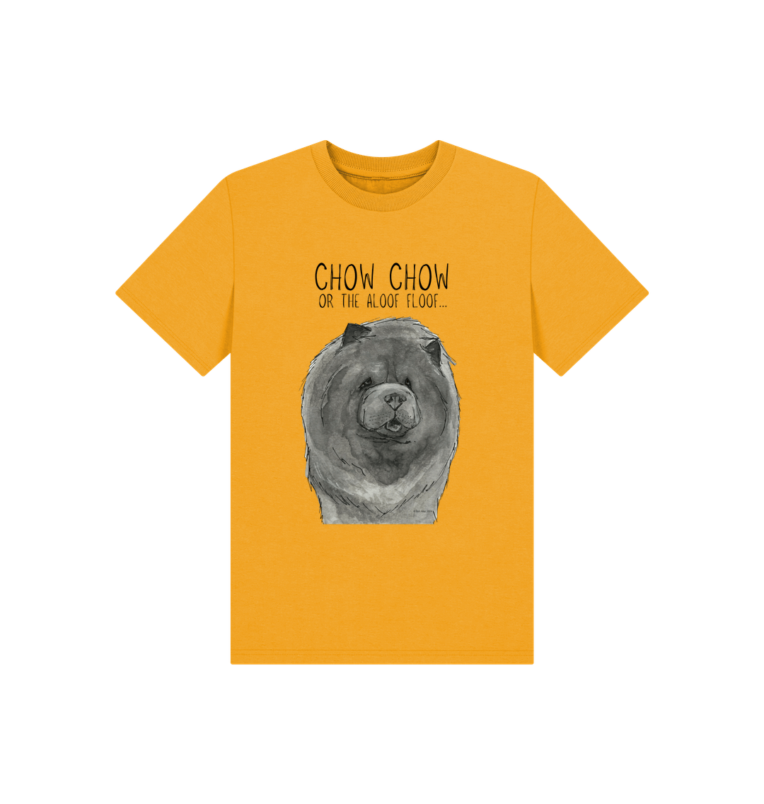 Mustard Blue Chow Chow Child's T Shirt