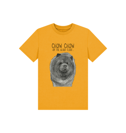 Mustard Blue Chow Chow Child's T Shirt