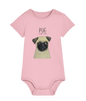 Pug Baby Bodysuit – Cuteness Overload for Your Little Pug-Lover!