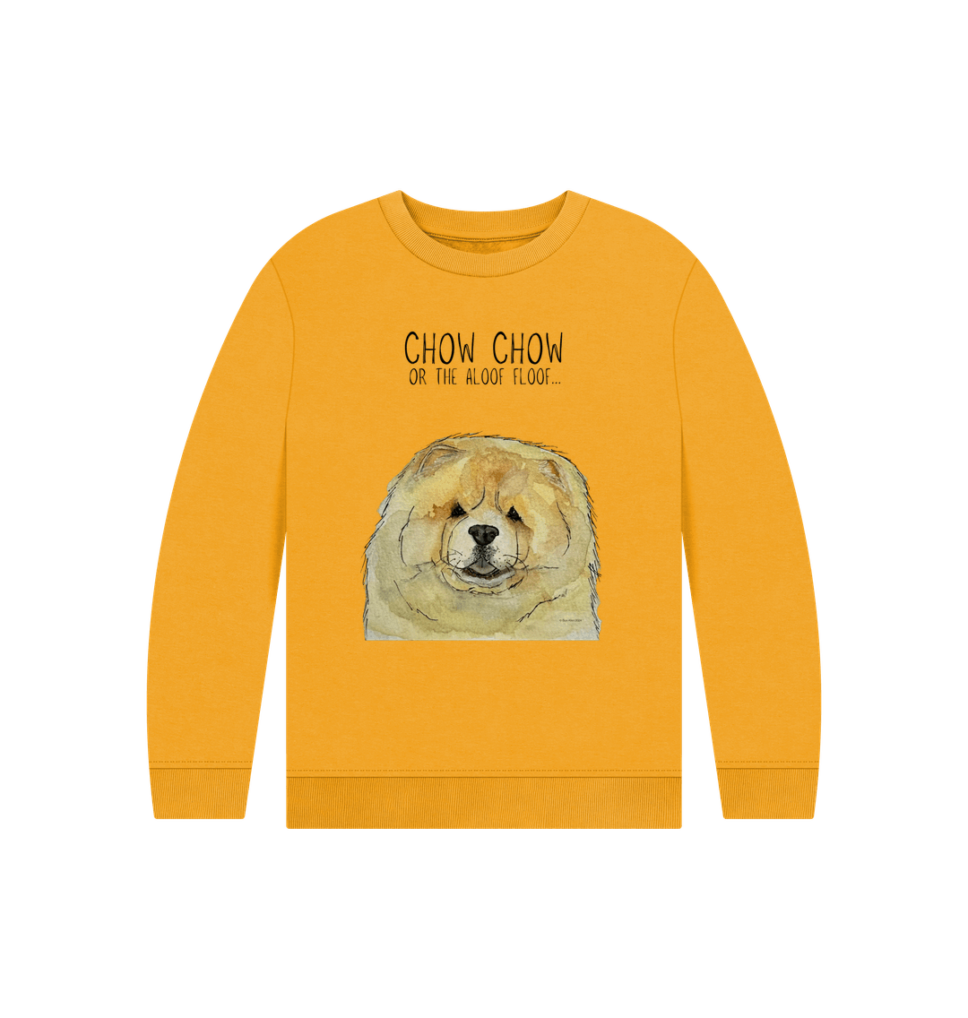 Mustard Fawn Chow Chow Child's Sweatshirt