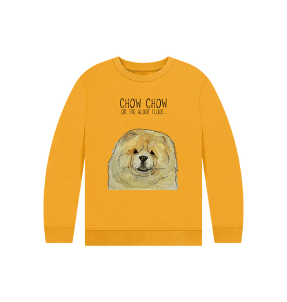 Mustard Fawn Chow Chow Child's Sweatshirt