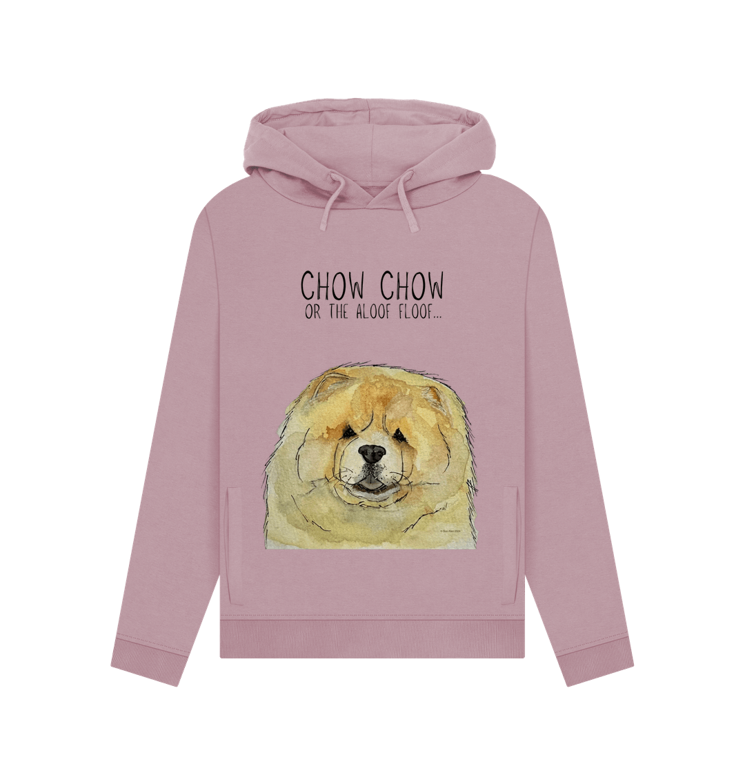 Mauve Fawn Chow Chow Women's Hoodie