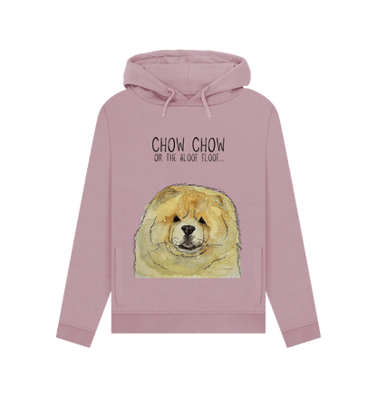 Mauve Fawn Chow Chow Women's Hoodie