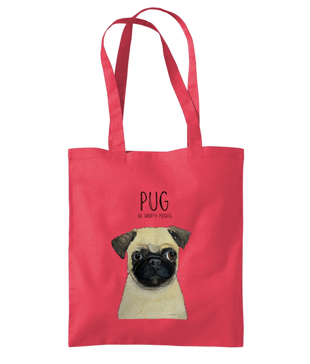 Pug Tote Bag