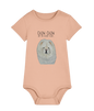 Adorable Cream Chow Chow Baby Bodysuit – The Perfect Cuddly Outfit!