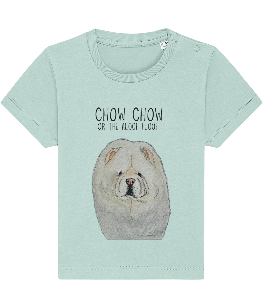 Cream Chow Chow Baby T-Shirt – The Cuddliest Tee for Your Little One!