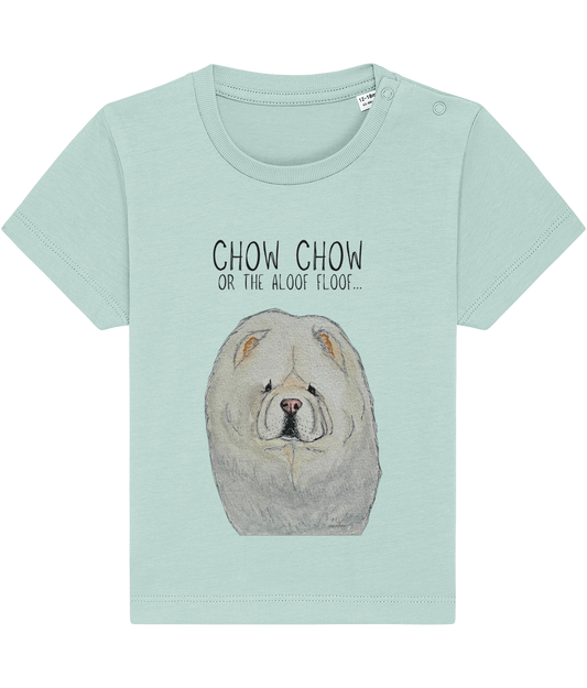 Cream Chow Chow Baby T-Shirt – The Cuddliest Tee for Your Little One!