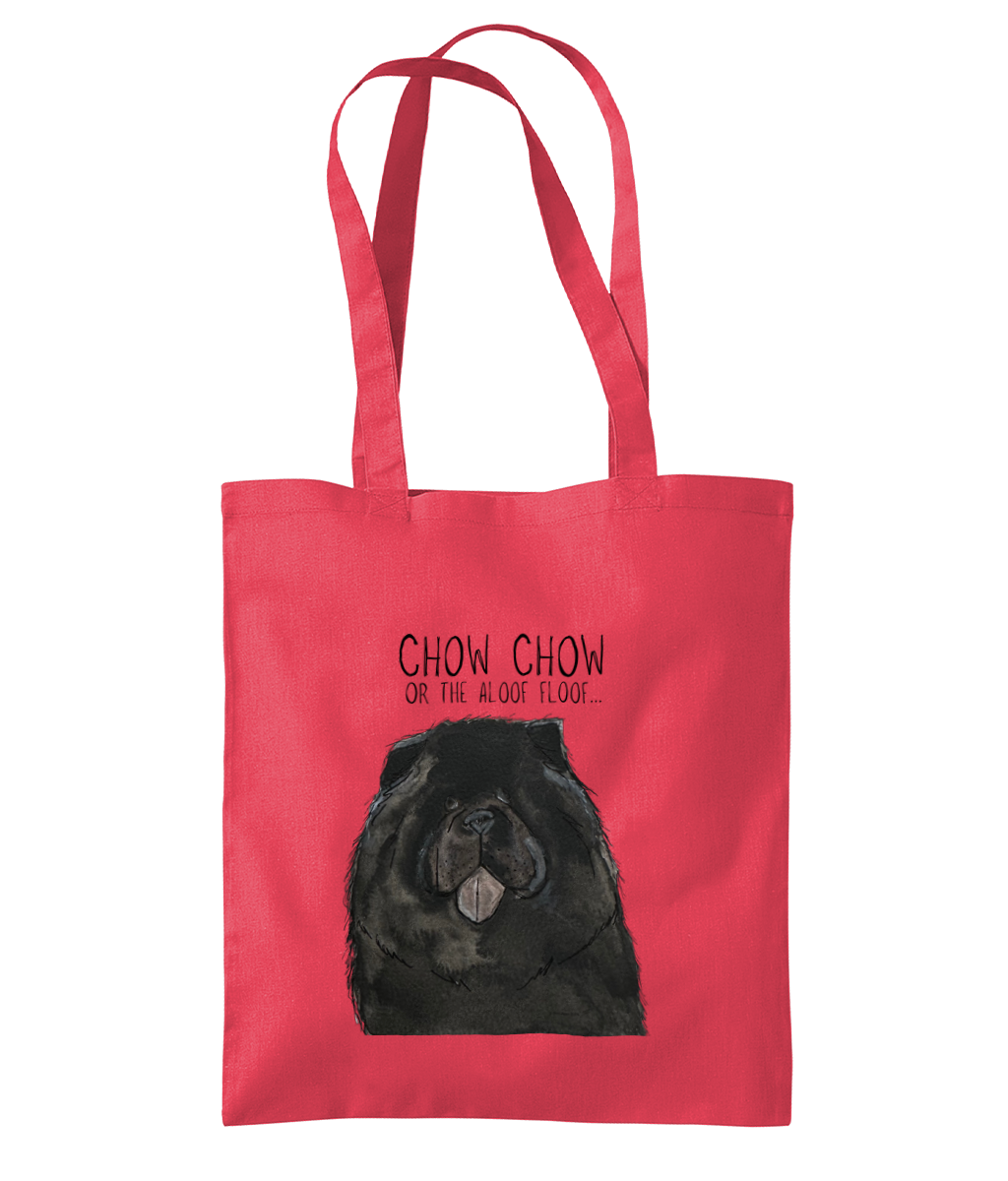 Black Chow Chow Tote Bag – Carry Your Floof in Style!