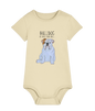 Furry Road Warrior: Bulldog Baby Bodysuit for Little Rebels!