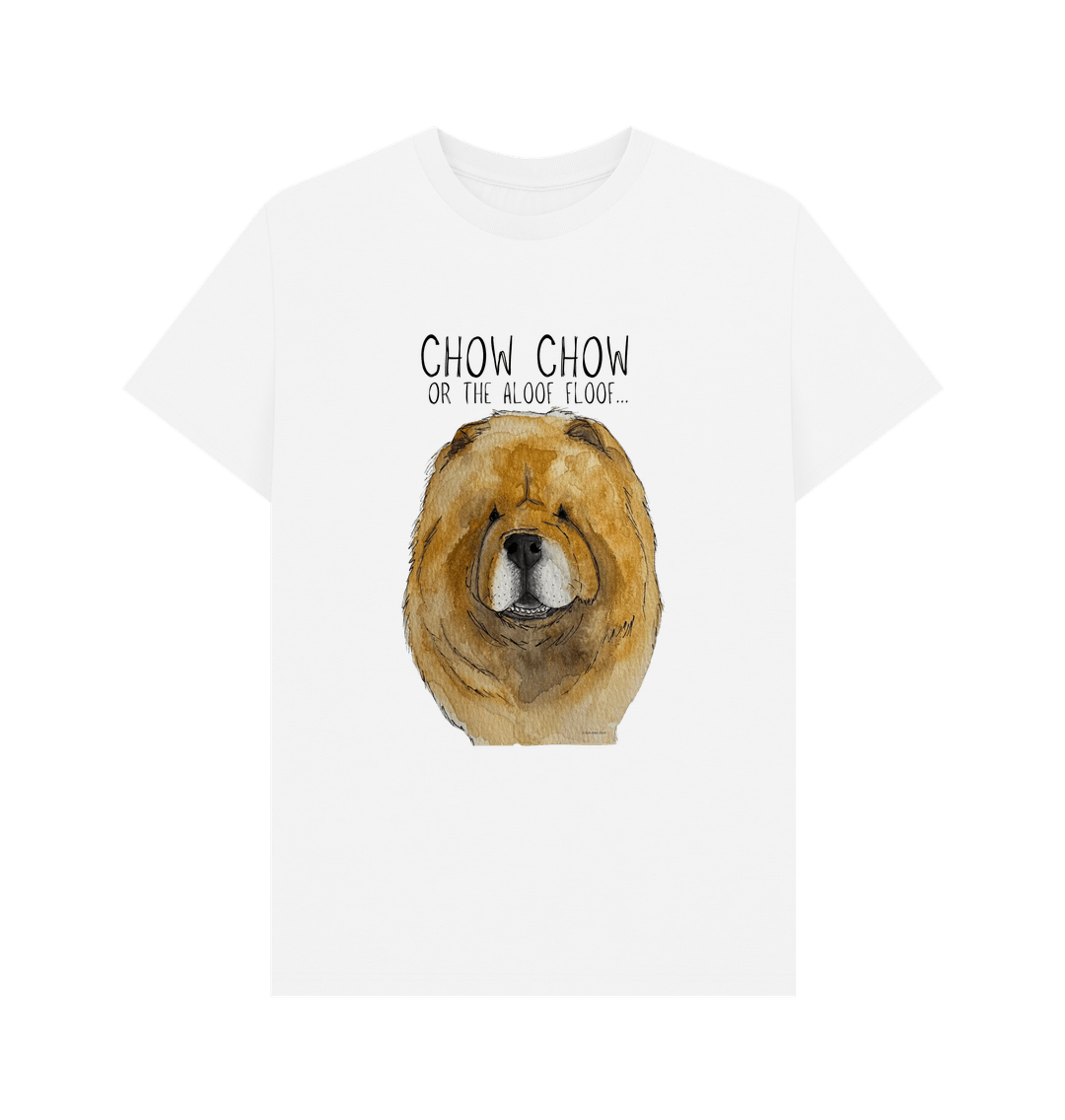 White Red Chow Chow Men's T Shirt