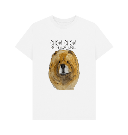 White Red Chow Chow Men's T Shirt