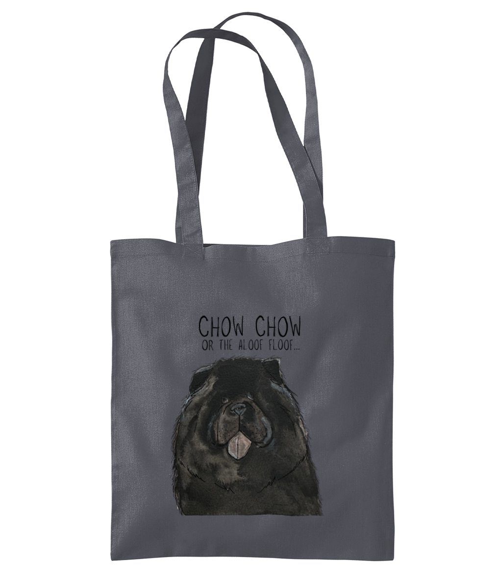 Black Chow Chow Tote Bag – Carry Your Floof in Style!