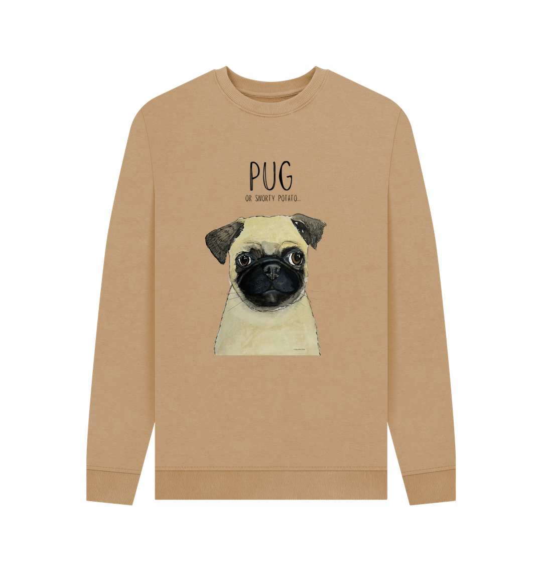 Sand Pug Men's Crew Neck Sweatshirt