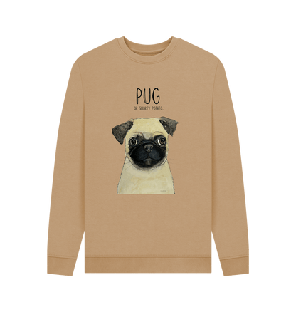 Sand Pug Men's Crew Neck Sweatshirt