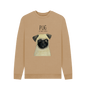 Sand Pug Men's Crew Neck Sweatshirt