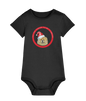 Tis the Season to Be Stubborn: Fawn Chow Chow Baby Christmas Bodysuit