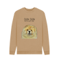 Sand Fawn Chow Chow Men's Crew Neck Sweatshirt