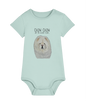 Adorable Cream Chow Chow Baby Bodysuit – The Perfect Cuddly Outfit!