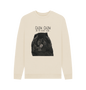 Oat Black Chow Chow Men's Crew Neck Sweatshirt