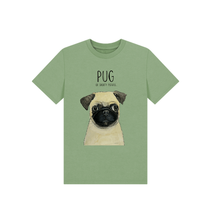 Sage Pug Child's T Shirt