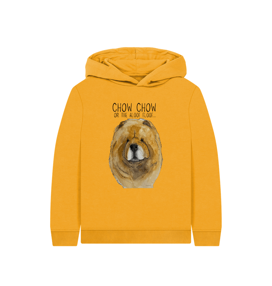 Mustard Red Chow Chow Child's Hoodie