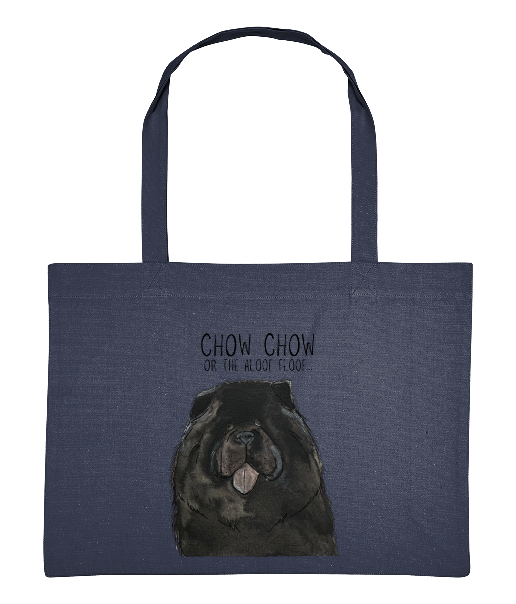 Black Chow Chow Shopping Bag – Shop in Style with Your Favorite Floof!