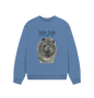 Solent Blue Chow Chow Women's Oversized Sweatshirt