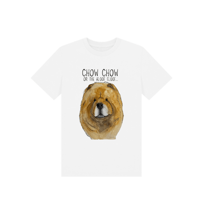 White Red Chow Chow Child's T Shirt