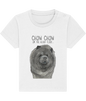 Cute & Comfy Blue Chow Chow Baby T-Shirt – Perfect for Little Dog Lovers!