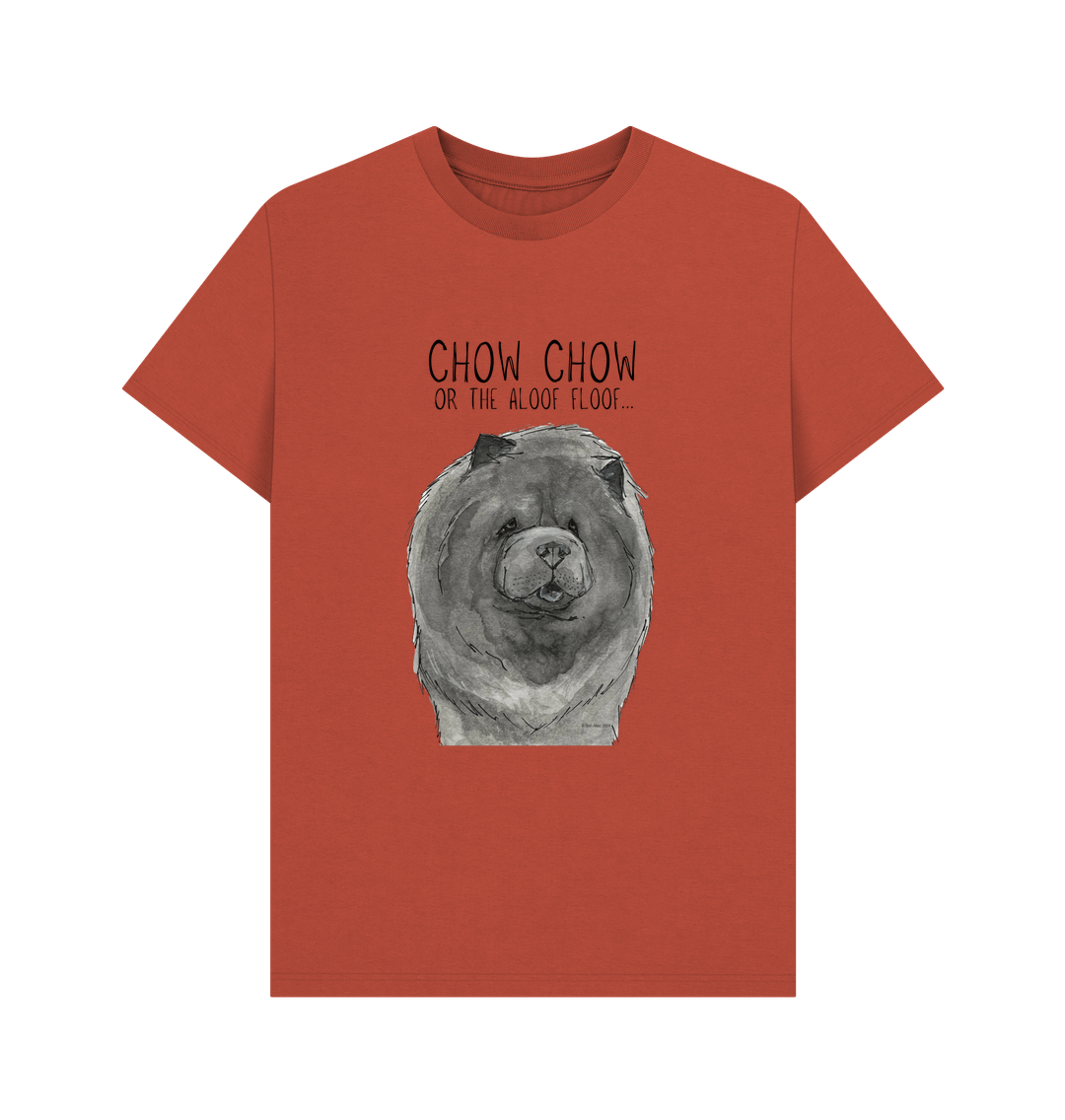 Rust Blue Chow Chow Men's T Shirt