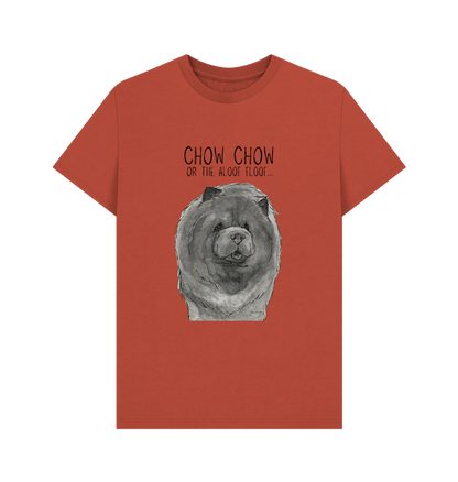 Rust Blue Chow Chow Men's T Shirt