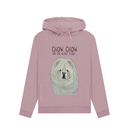 Mauve Cream Chow Chow Women's Hoodie