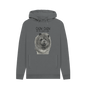 Slate Grey Blue Chow Chow Men's Hoodie