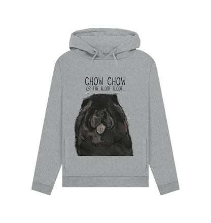 Light Heather Black Chow Chow Women's Hoodie