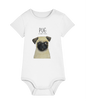 Pug Baby Bodysuit – Cuteness Overload for Your Little Pug-Lover!