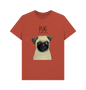 Rust Pug Men's T Shirt