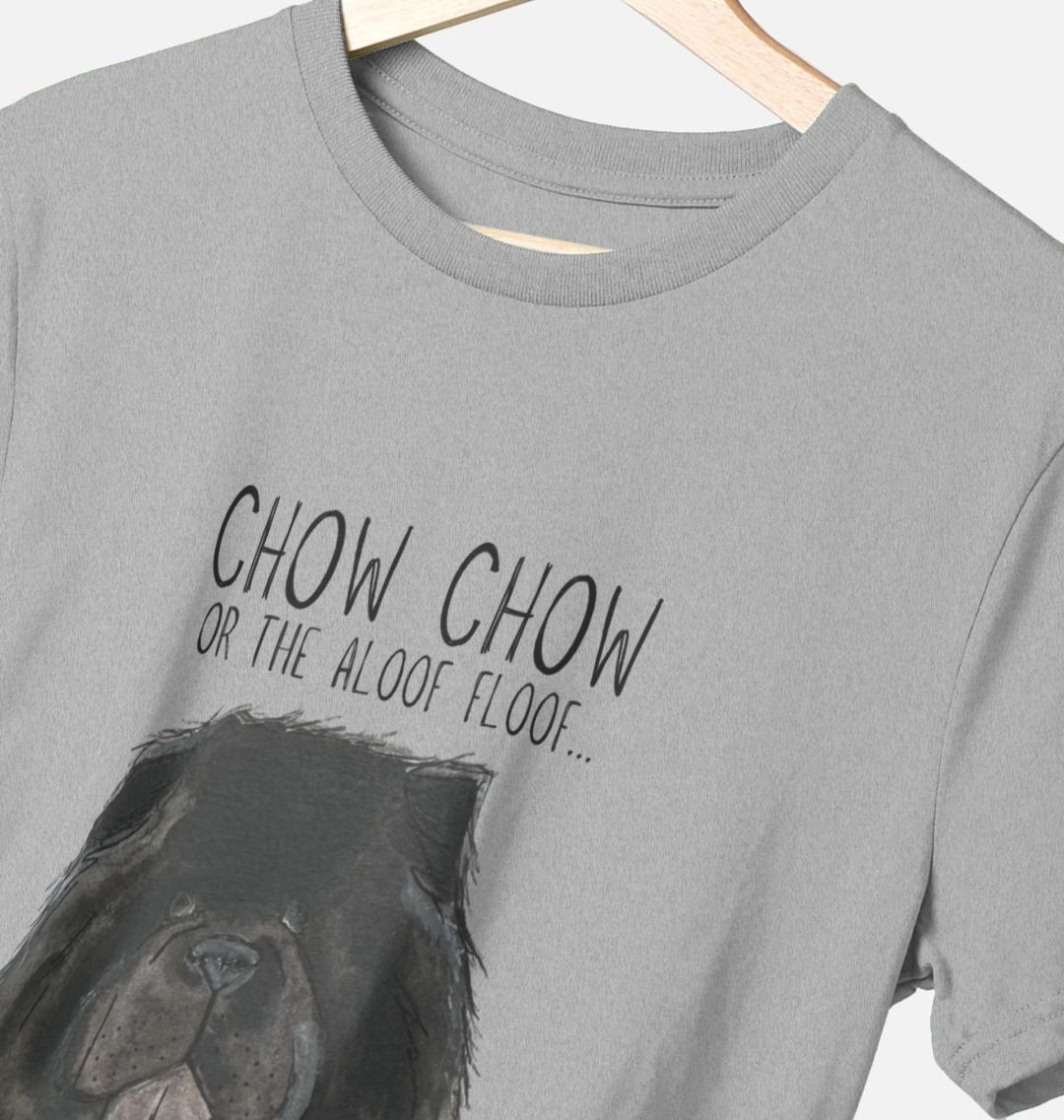 Black Chow Chow Men's T-Shirt – Stylish Comfort for Dog Lovers