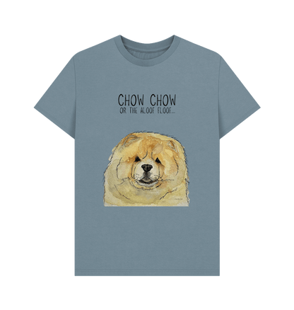 Stone Blue Fawn Chow Chow Men's T Shirt