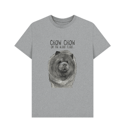 Athletic Grey Blue Chow Chow Men's T Shirt