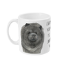 Blue Chow Chow Mug – Perfect for Dog Lovers and Coffee Enthusiasts!