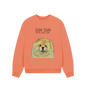 Apricot Fawn Chow Chow Women's Oversized Sweatshirt