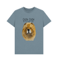 Stone Blue Red Chow Chow Men's T Shirt