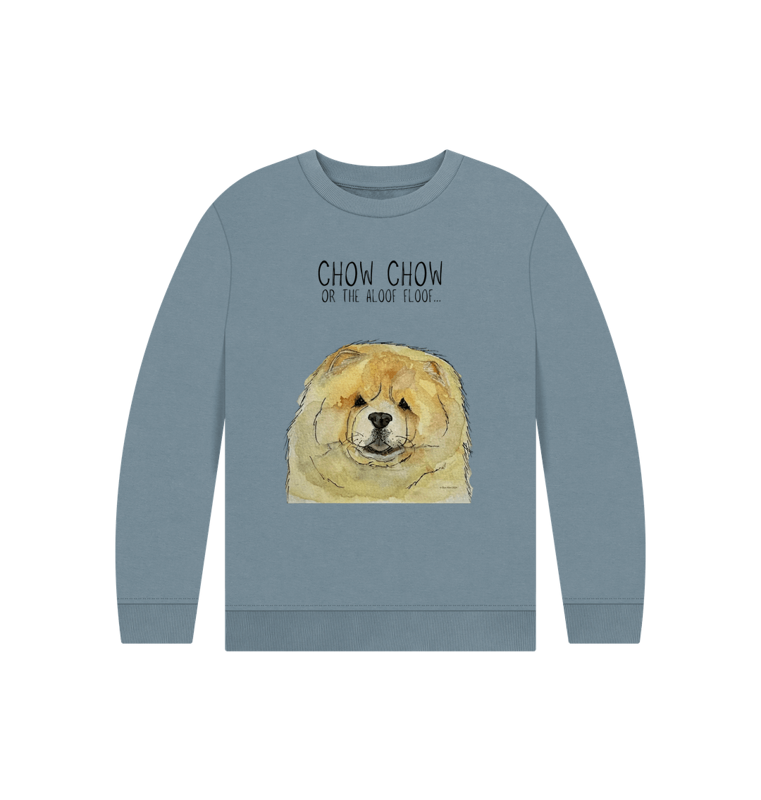 Stone Blue Fawn Chow Chow Child's Sweatshirt