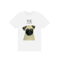 White Pug Child's T Shirt